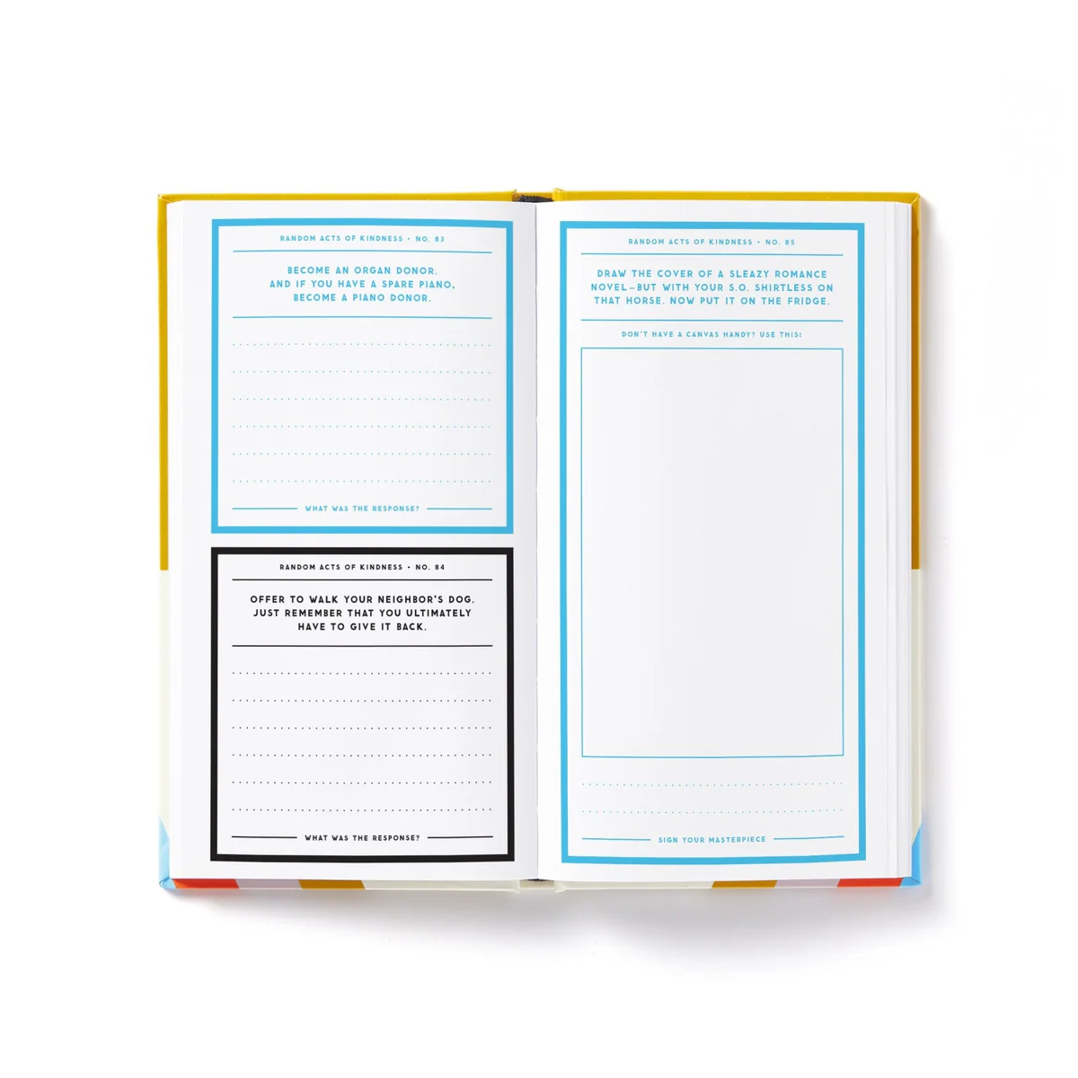 Brass Monkey - A Billion Random Acts of Kindness Prompted Journal - image 3