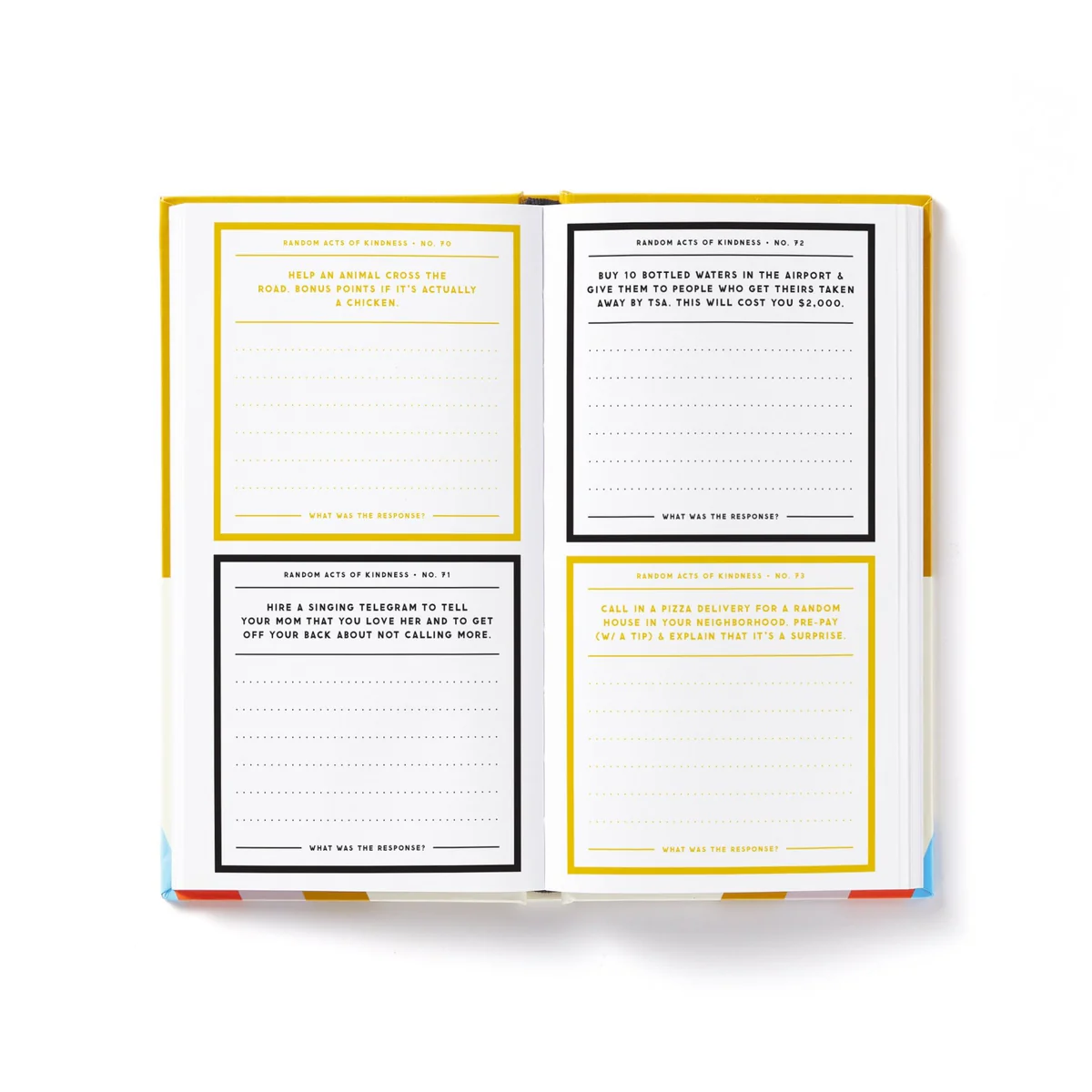 Brass Monkey - A Billion Random Acts of Kindness Prompted Journal - image 4