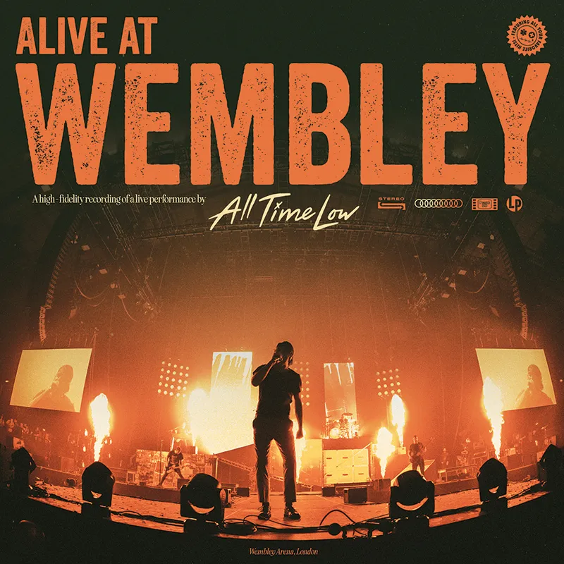 All Time Low - Alive At Wembley (Tangerine & Lemon Opaque Galaxy Vinyl)(RSD BF 2023)