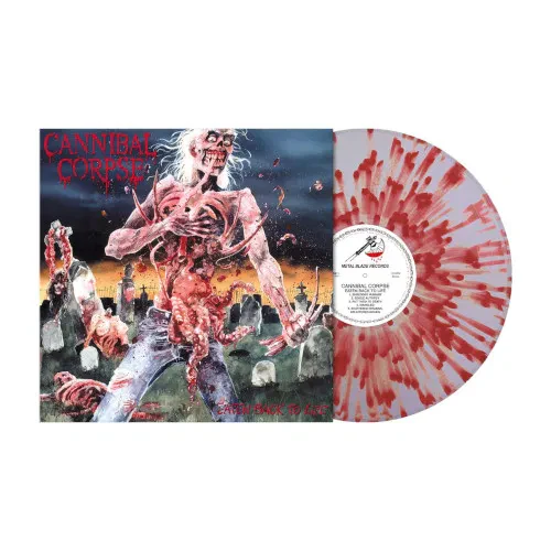 Cannibal Corpse - Eaten Back To Life (Lilac Red Splatter Vinyl)