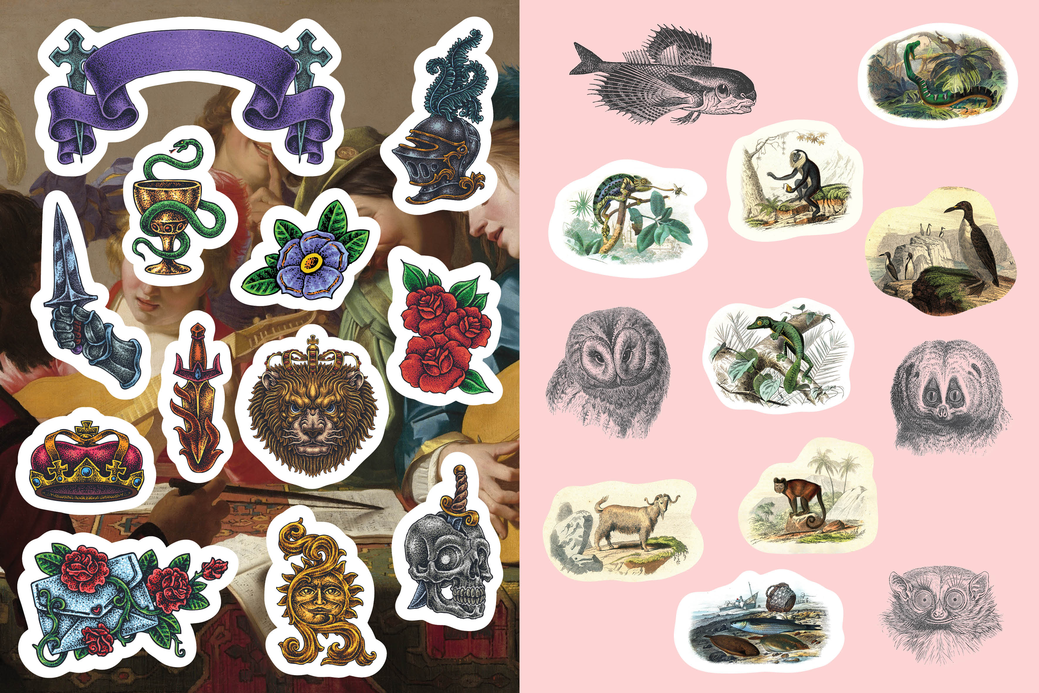 New Mags - Oddities & Curiosities Sticker, Color & Activity Book - vaizdas 2