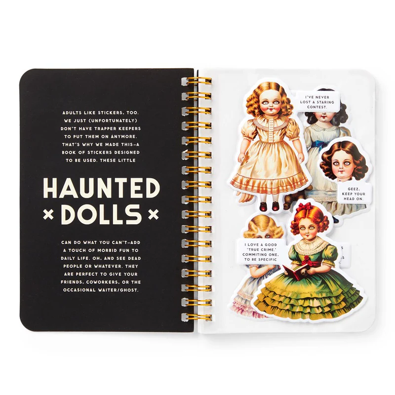 Brass Monkey - Haunted Dolls Sticker Book - image 2