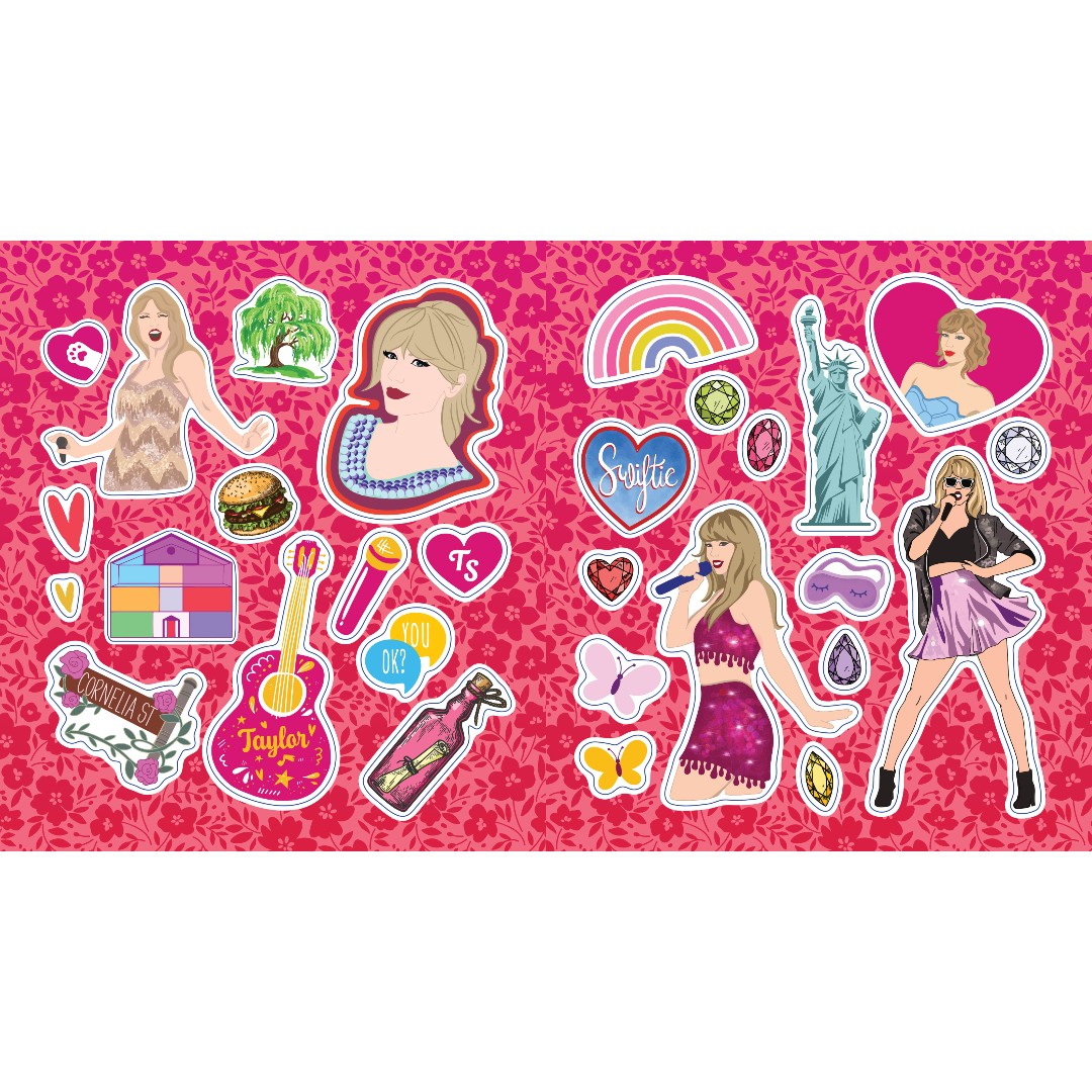 New Mags - The Unofficial Taylor Swift Sticker & Activity Book - vaizdas 2