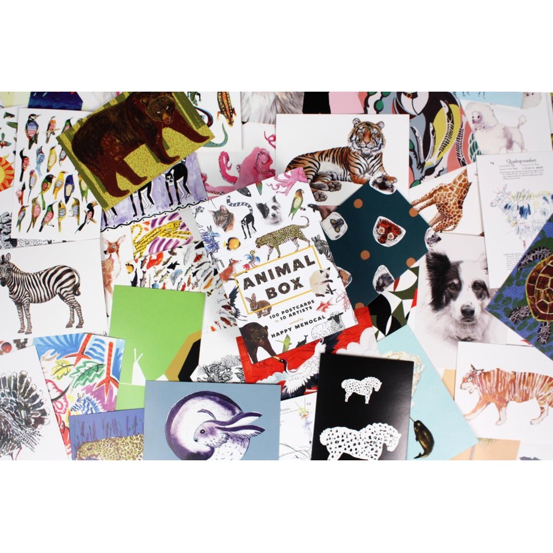 New Mags - Animal Box Postcards (100 Postcards) - image 2