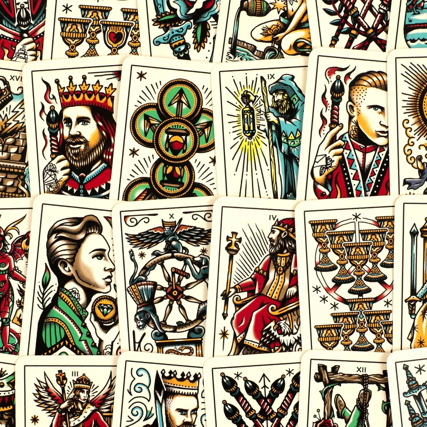 New Mags - Tattoo Tarot Mini Deck - vaizdas 3