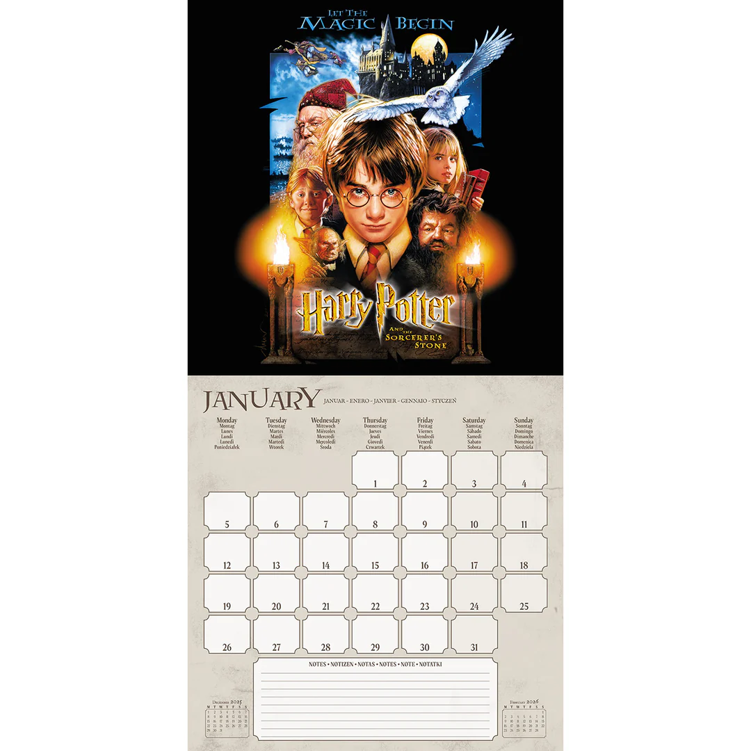 Harry Potter - Calendar Harry Potter 2026 (16 months) - image 2