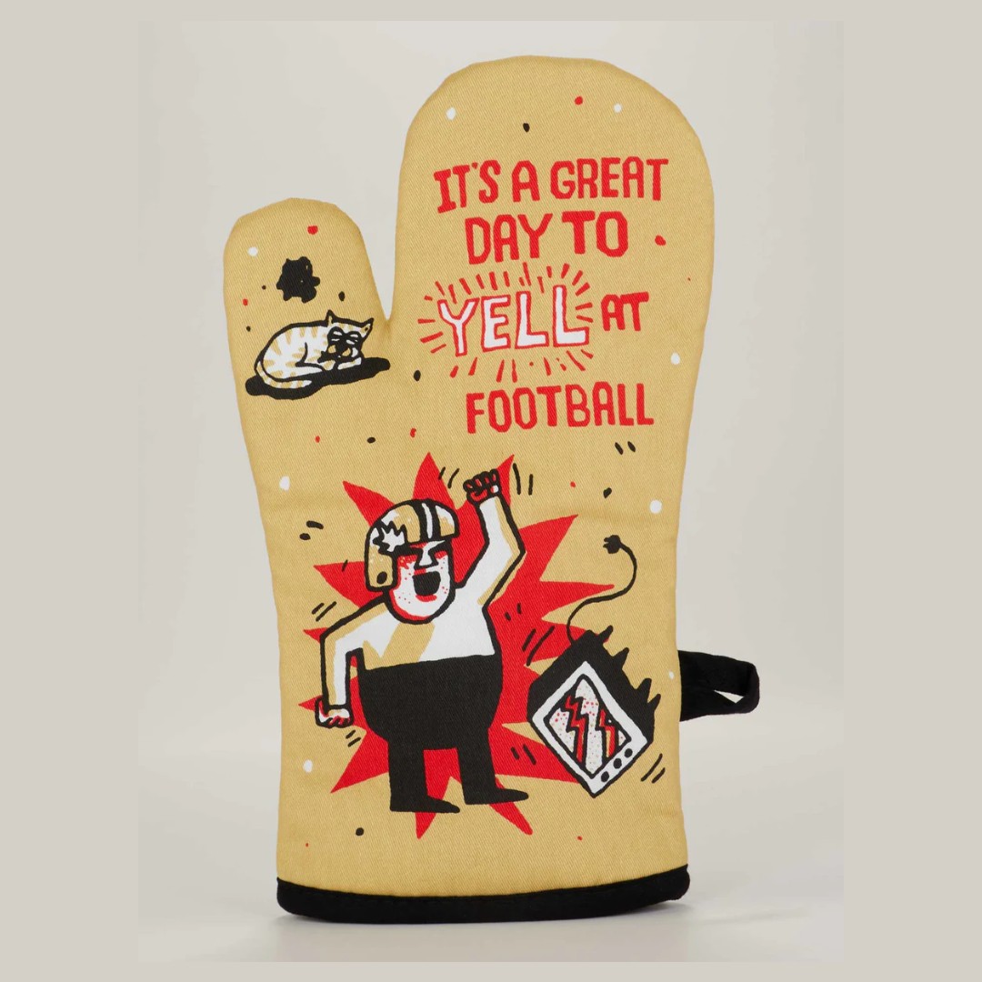 Blue Q - Krāsns cimds It's A Great Day To Yell At Football