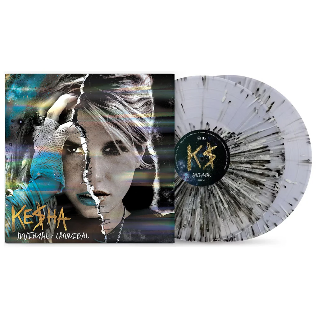 Ke$ha - Animal + Cannibal (15th Anniversary Black & White Translucent Splatter Vinyl)