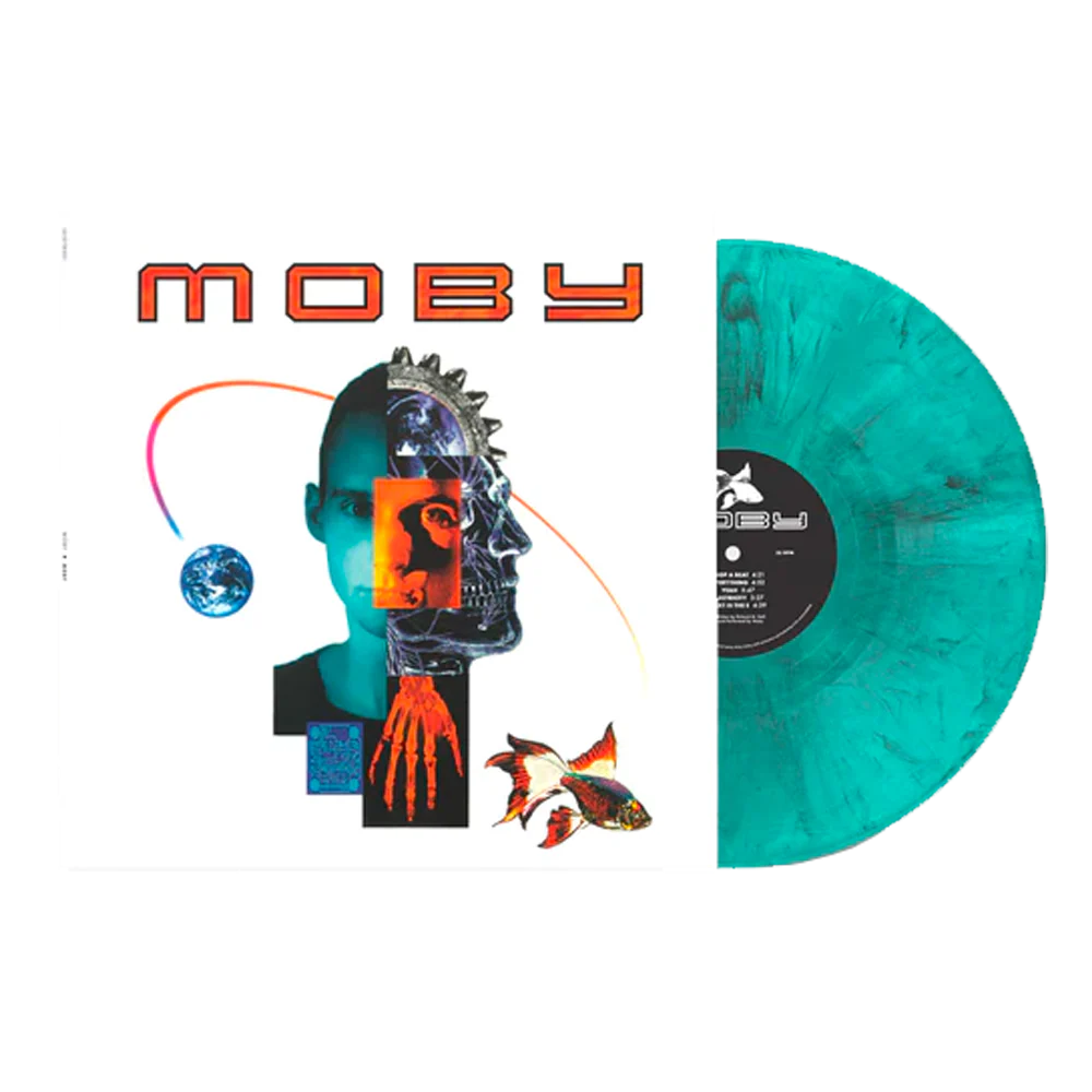 Moby - Moby (Black, White & Blue Marble Vinyl)