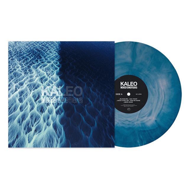 KALEO - Mixed Emotions (Blue & White Marbled Vinyl)