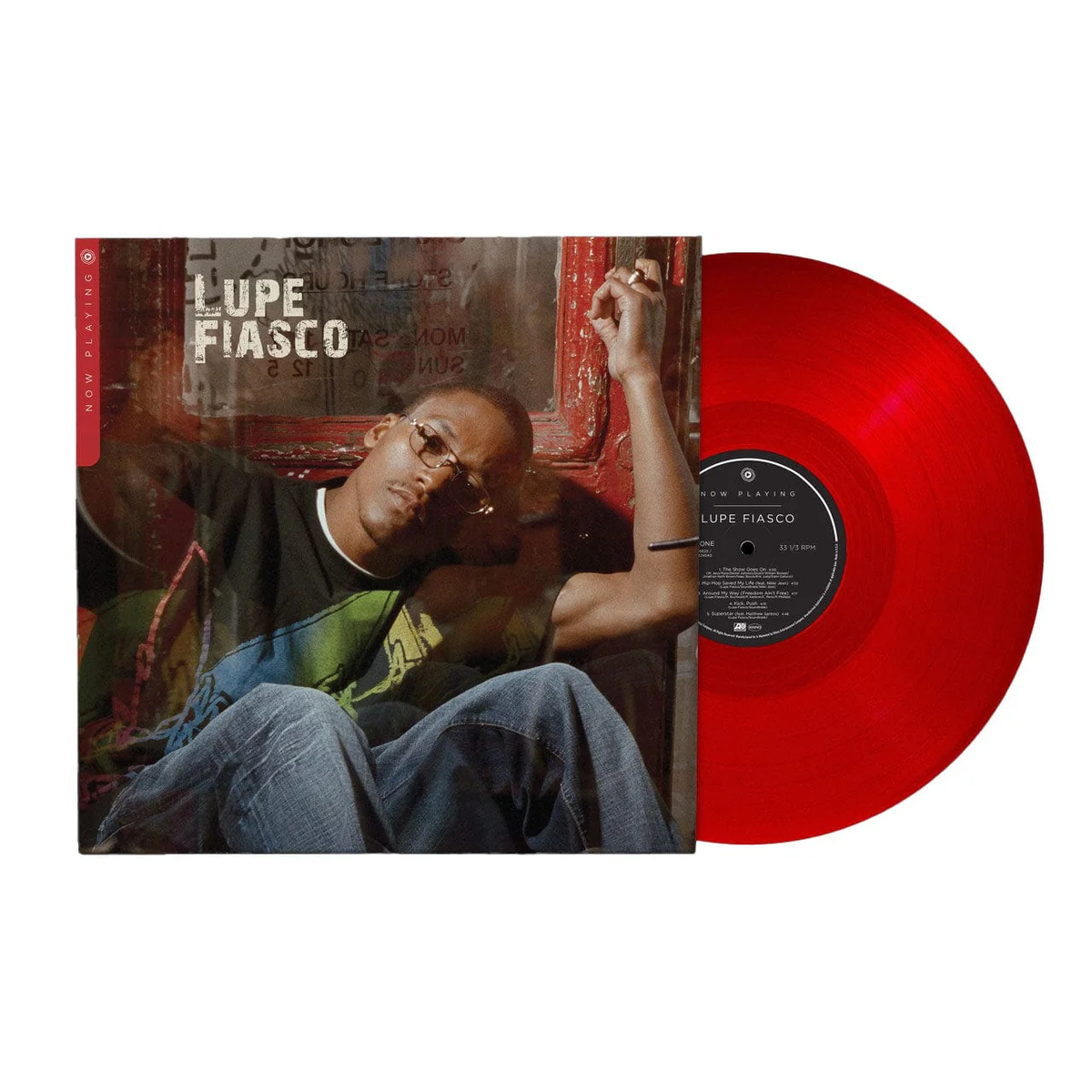 Lupe Fiasco - Now Playing (Transparent Red Laser Vinyl)