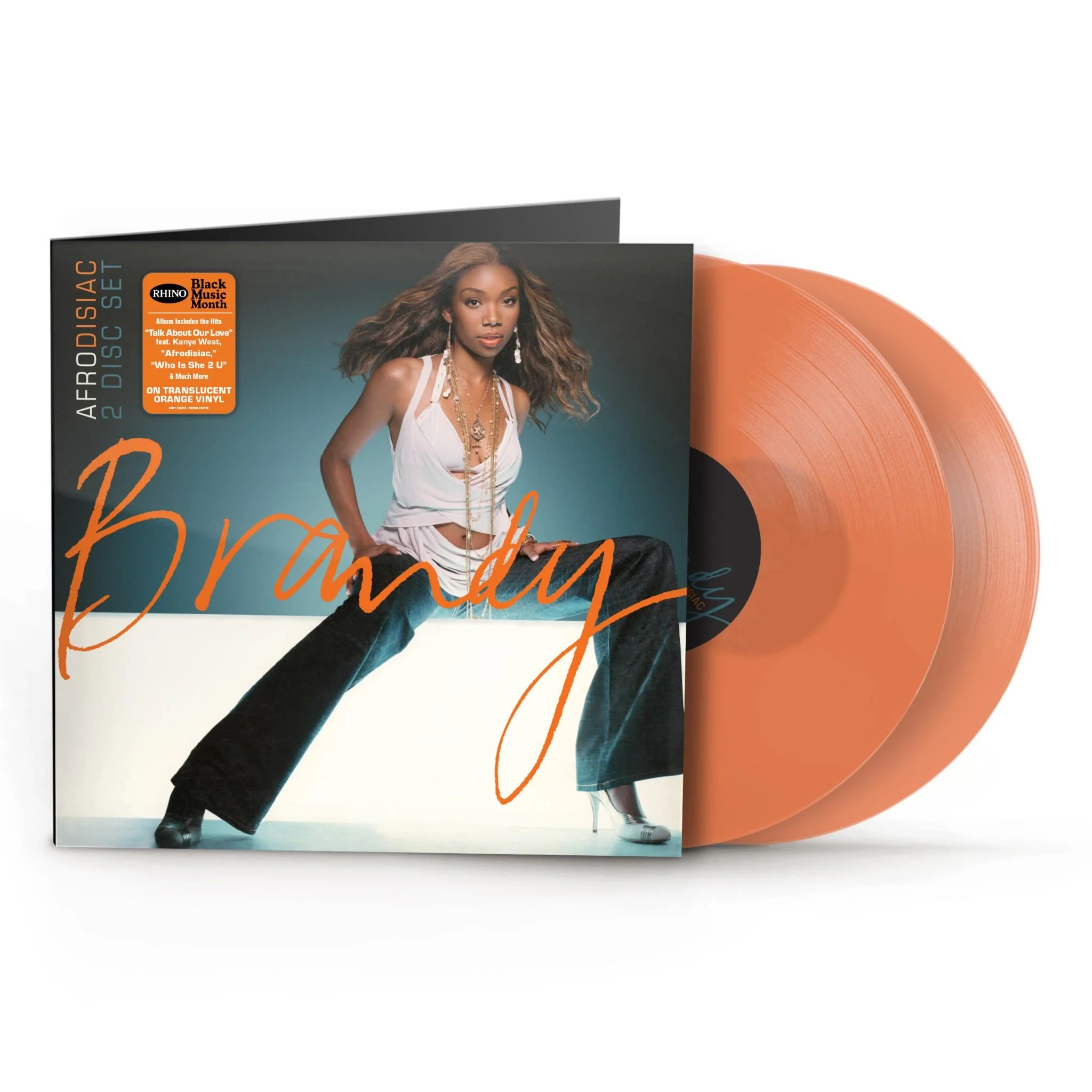 Brandy - Afrodisiac (Orange Vinyl)