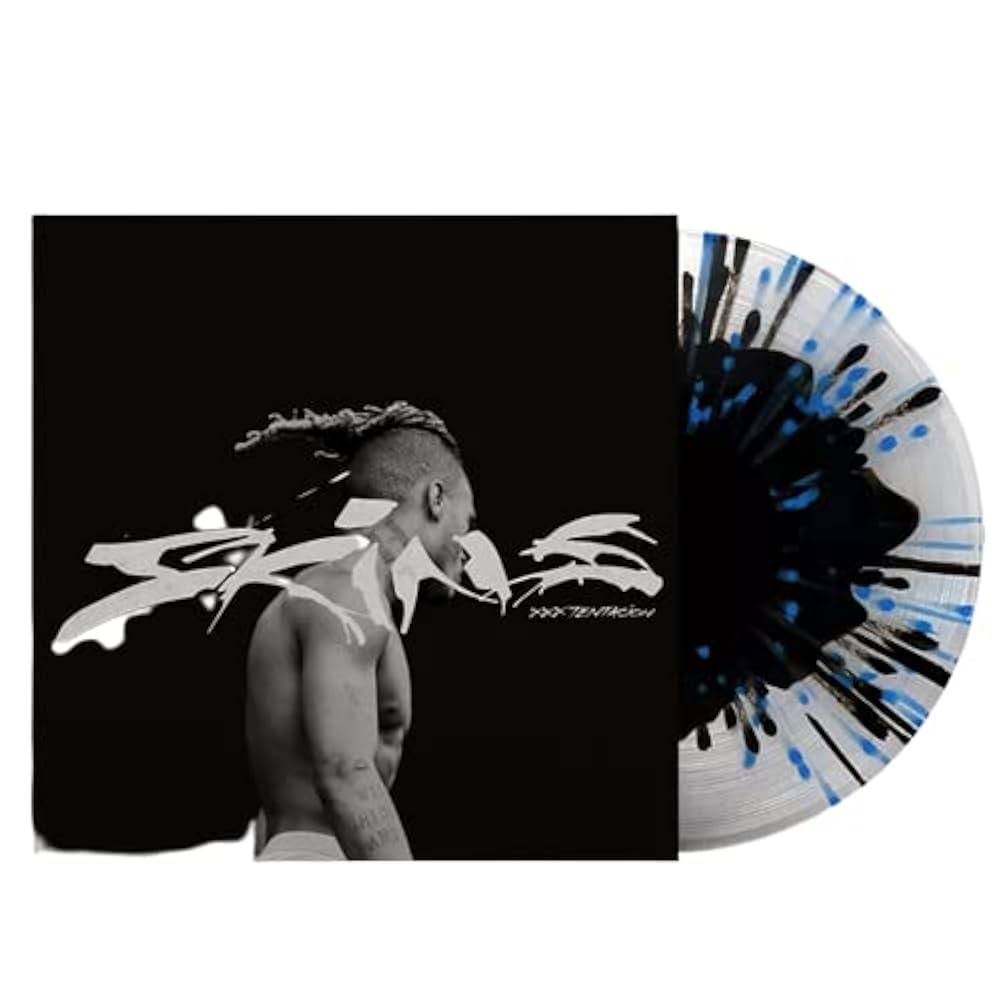 XXXTENTACION - Skins (Clear/Black With Black & Blue Splatter Vinyl)