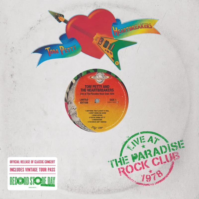 Tom Petty And The Heartbreakers - Live At The Paradise Rock Club 1978 (RSD 2026)