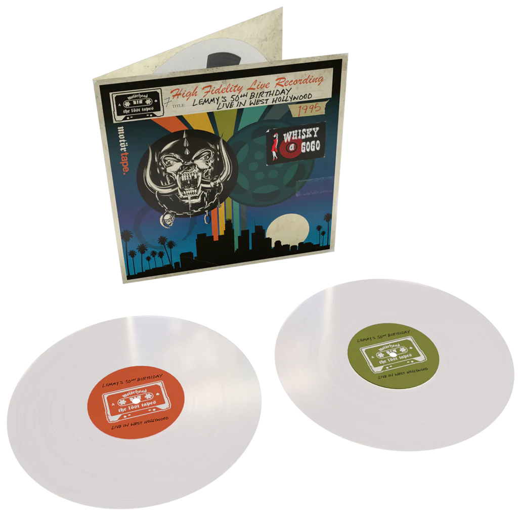 Motörhead - The Lost Tapes, Vol. 7 (Lemmy's 50th Birthday, Live in West Hollywood, 1995) (Crystal Clear Vinyl) (RSD 2026)