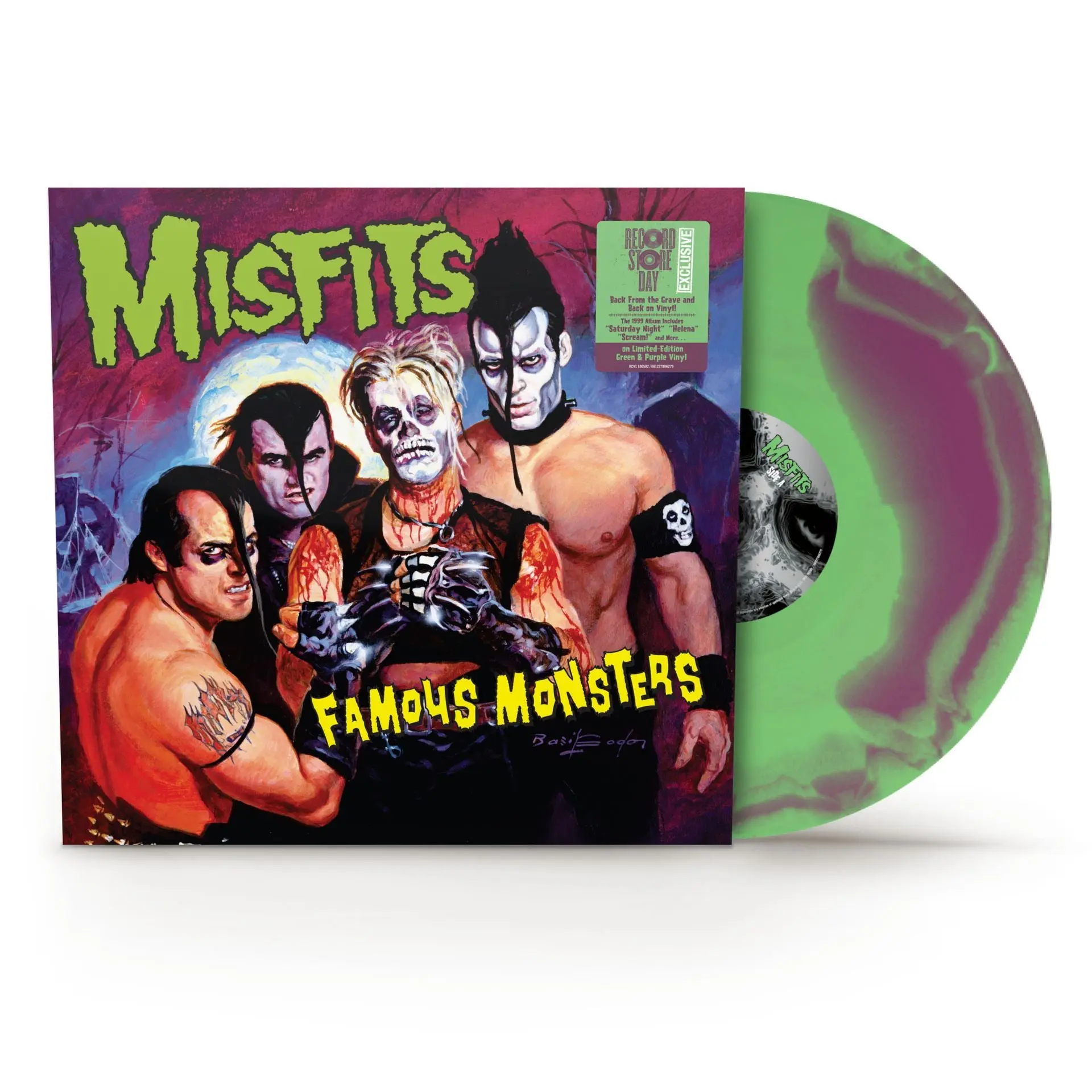 Misfits - Famous Monsters (Purple & Green Splatter Vinyl) (RSD 2026)