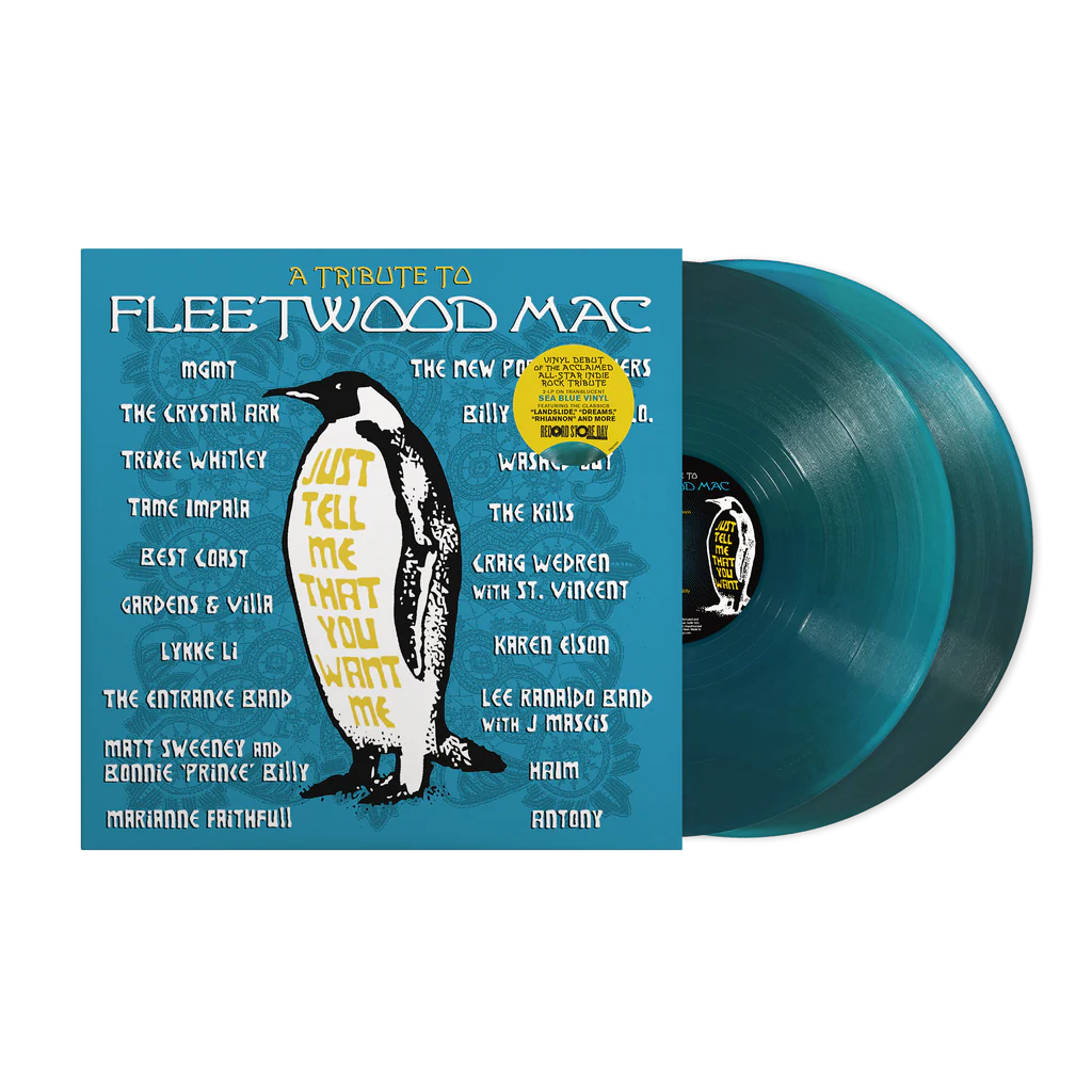 Various - Just Tell Me You Love Me: A Tribute To Fleetwood Mac (Translucent Sea Blue Vinyl) (RSD 2026)