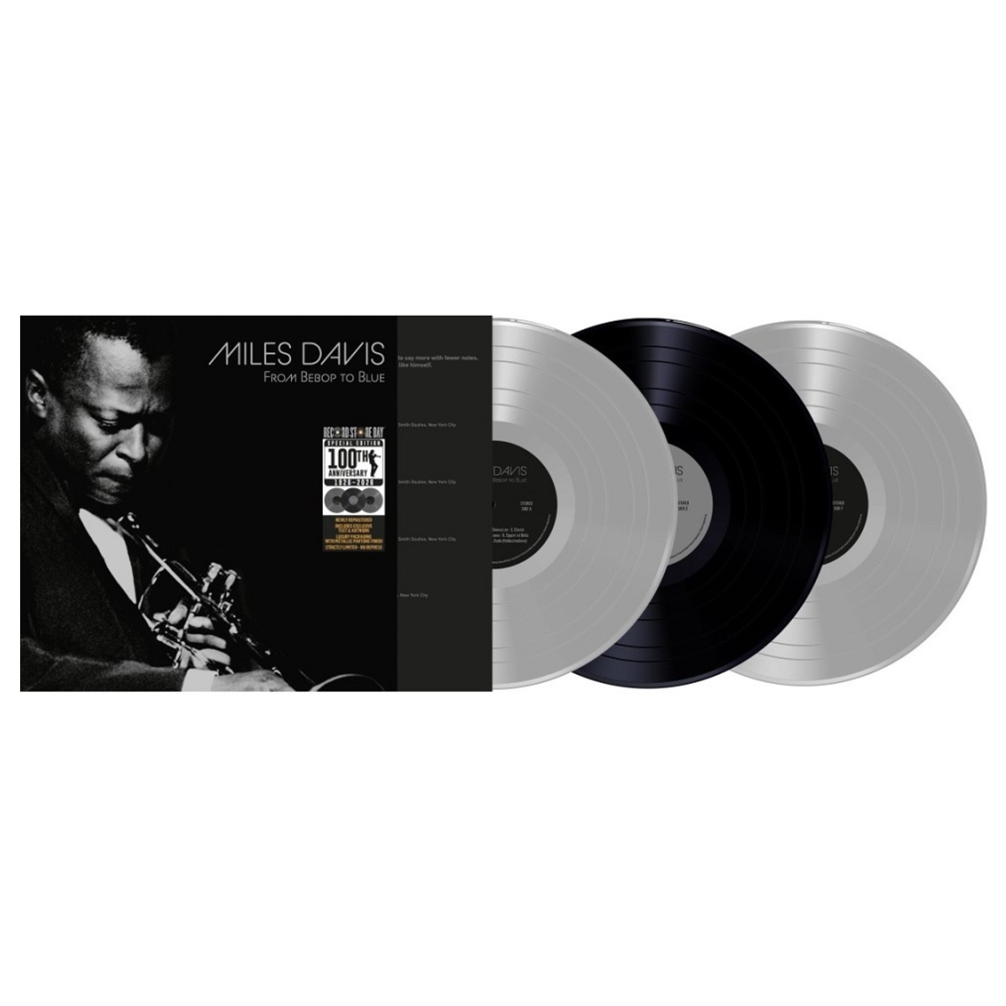 Miles Davis - From Bebop To Blue (Silver & Black 3LP) (RSD 2026)