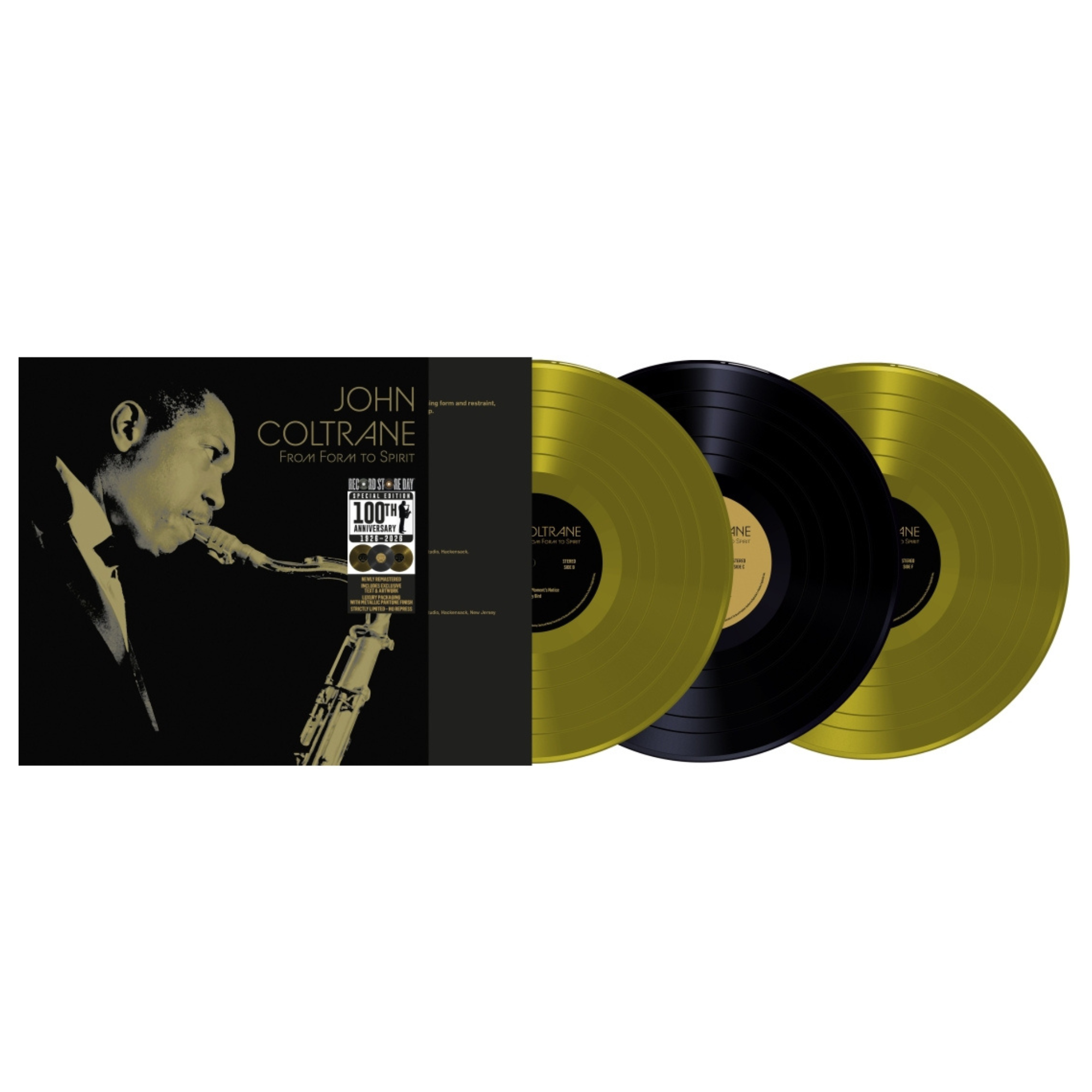 John Coltrane - From Form To Spirit (Gold & Black 3LP) (RSD 2026)