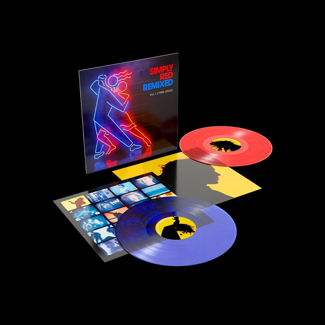 Simply Red - Remixed Vol. 1 (1985-2000) (Transparent Red & Blue Vinyl) (RSD 2026)