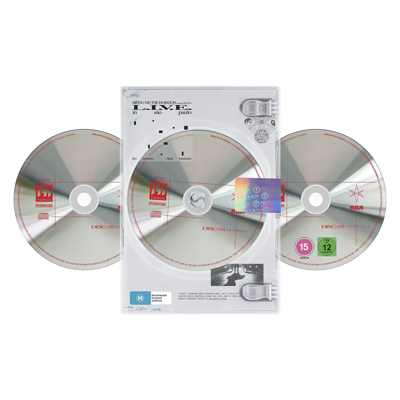 Bring Me The Horizon - L.I.V.E. In São Paulo (Live Immersive Visual Experiment) (2CD+DVD)