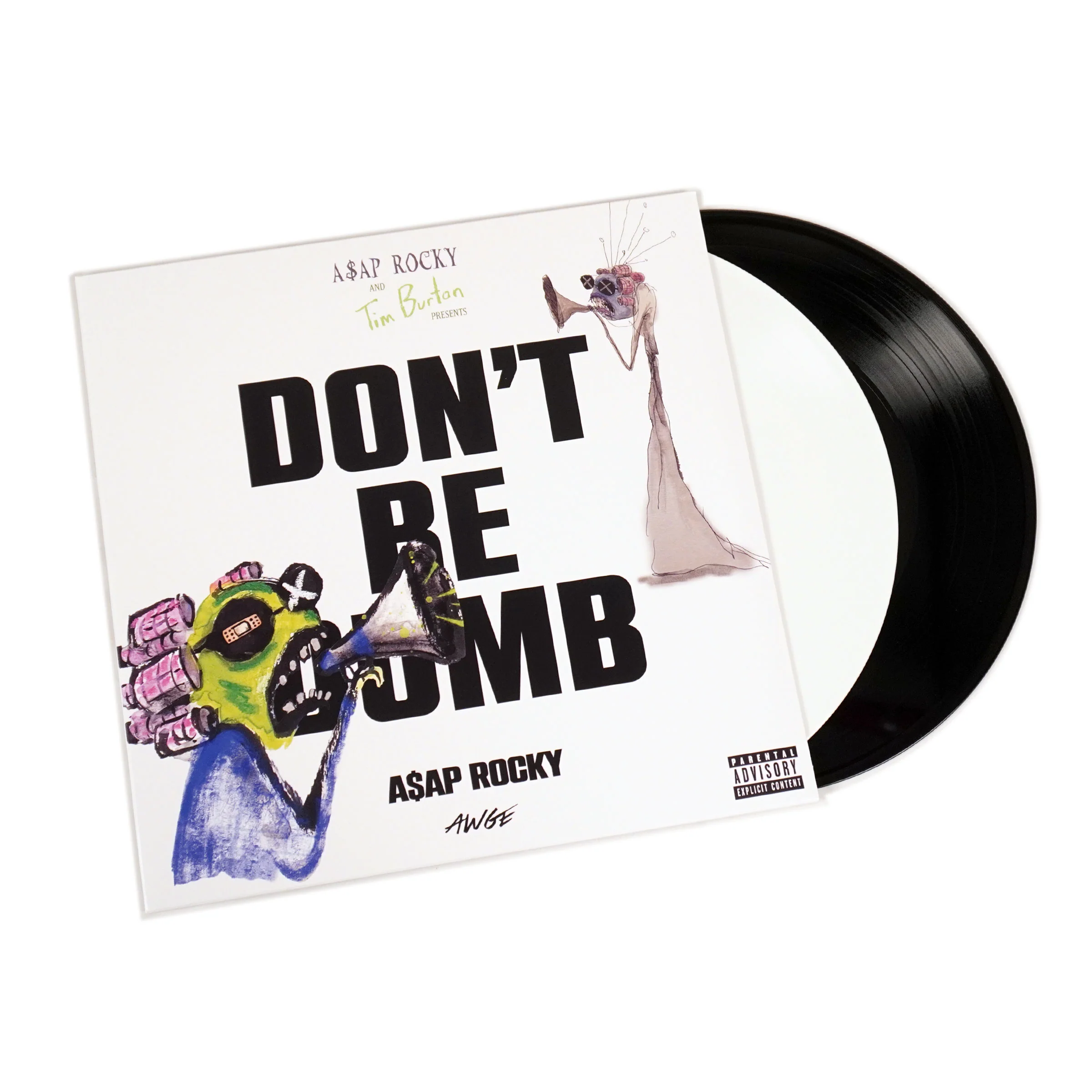 A$AP Rocky - Don't Be Dumb (Black & White Vinyl)
