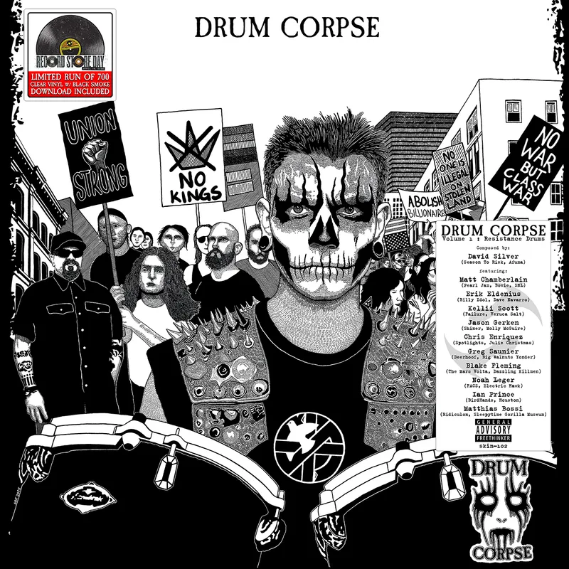Various - Drum Corpse Volume 1: Resistance Drums (Clear w/ Black Smoke Vinyl) (RSD 2026)
