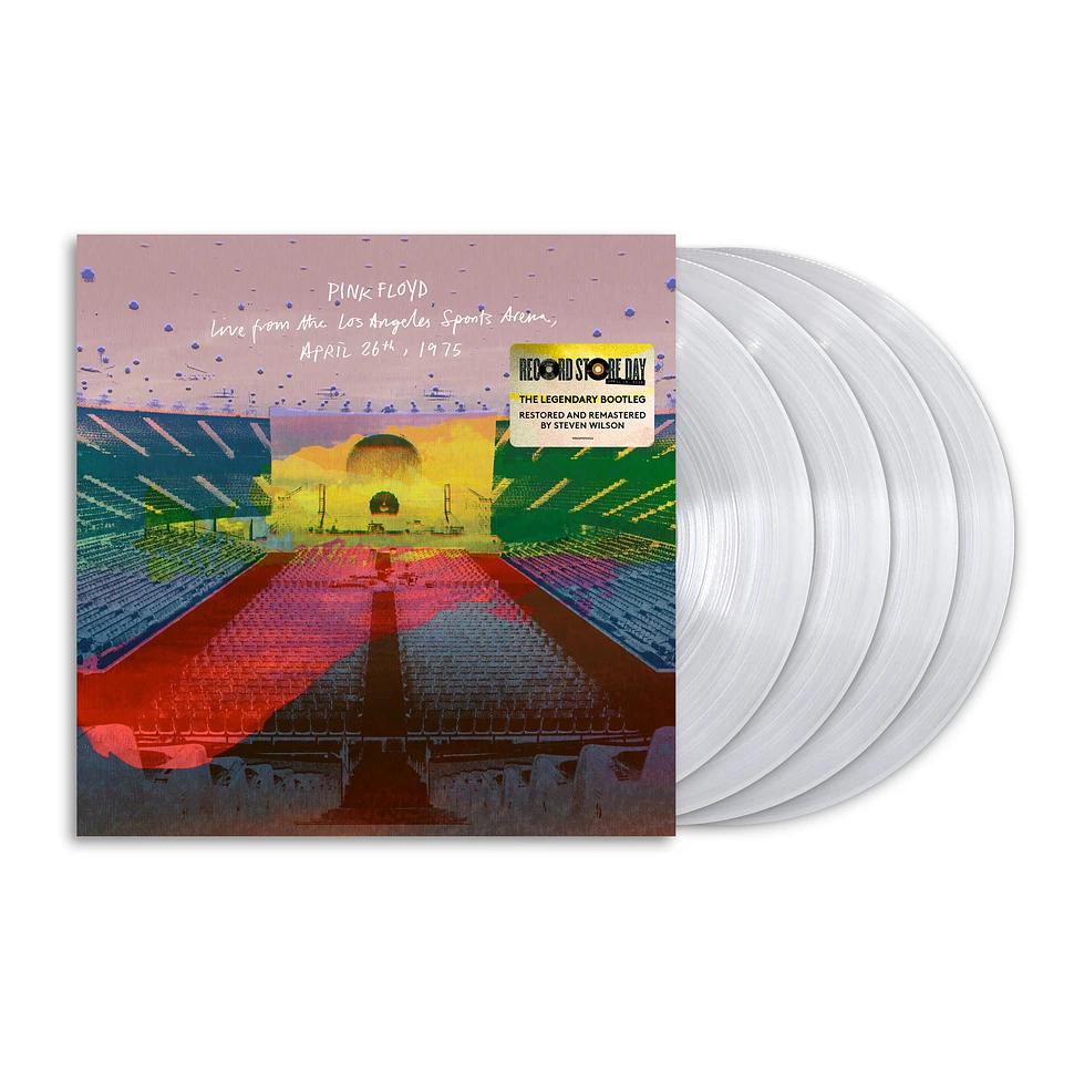 Pink Floyd - Live From the Los Angeles Sports Arena, April 26th, 1975 (Clear Vinyl) (4LP) (RSD 2026)