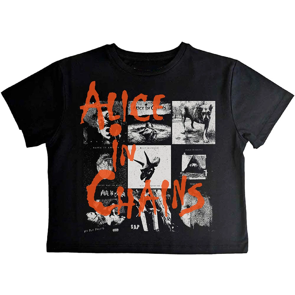 Alice In Chains - Ladies Crop Top