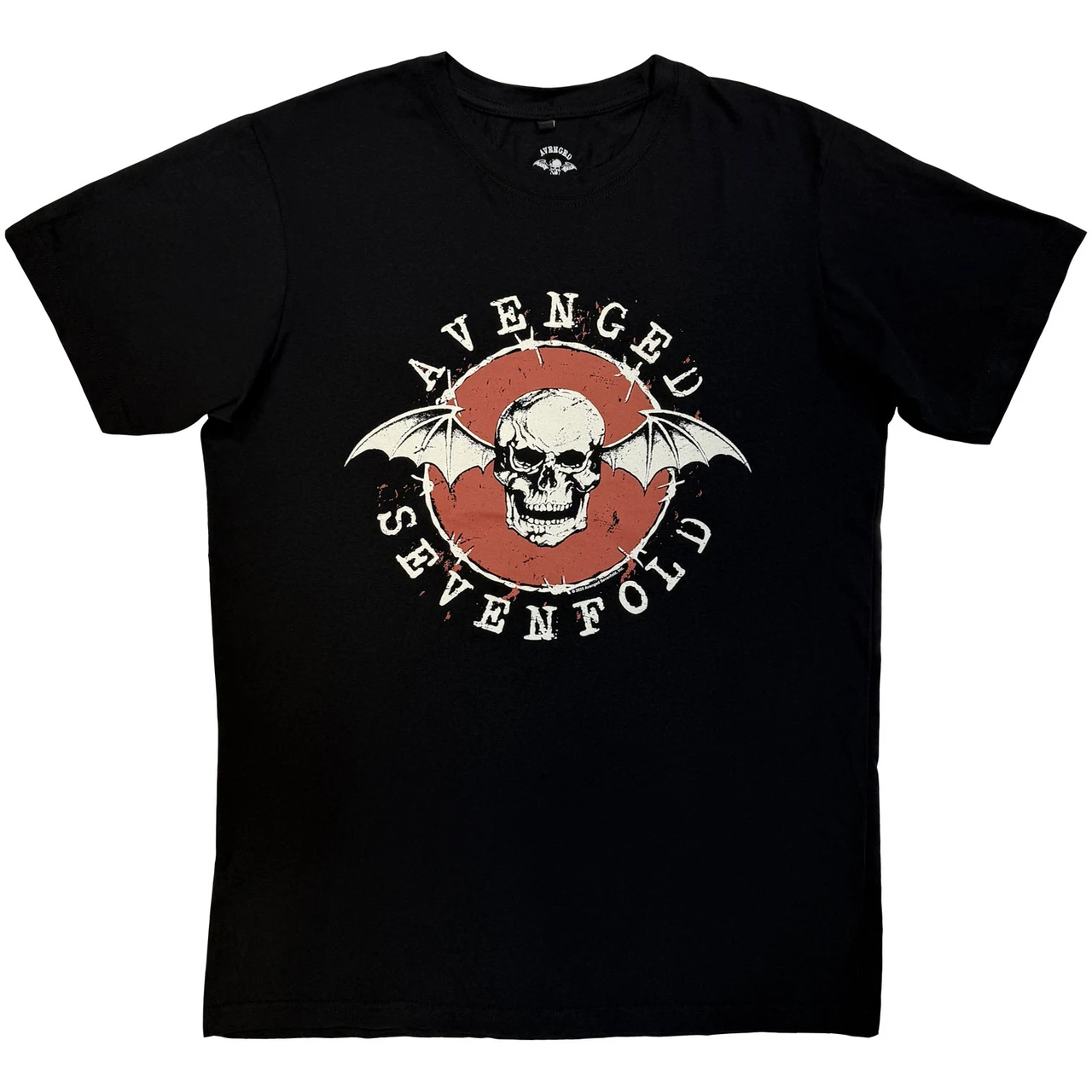 Avenged Sevenfold - Deathbat Red Circle