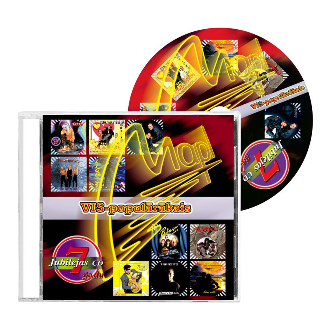 Various - Mapl 7 Gadu Jubilejas CD - VIS-populārākais
