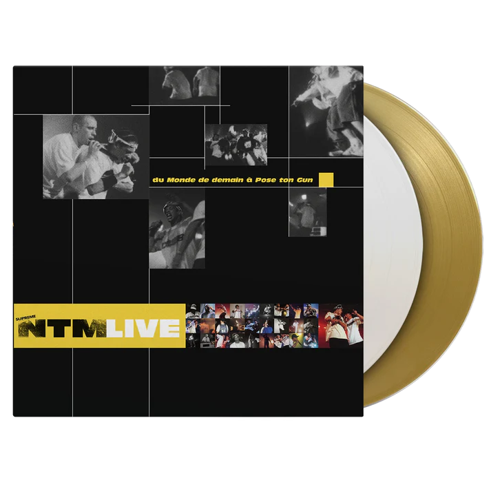 Suprême NTM - Live (Du monde de demain à Pose ton Gun) (White & Gold Vinyl)