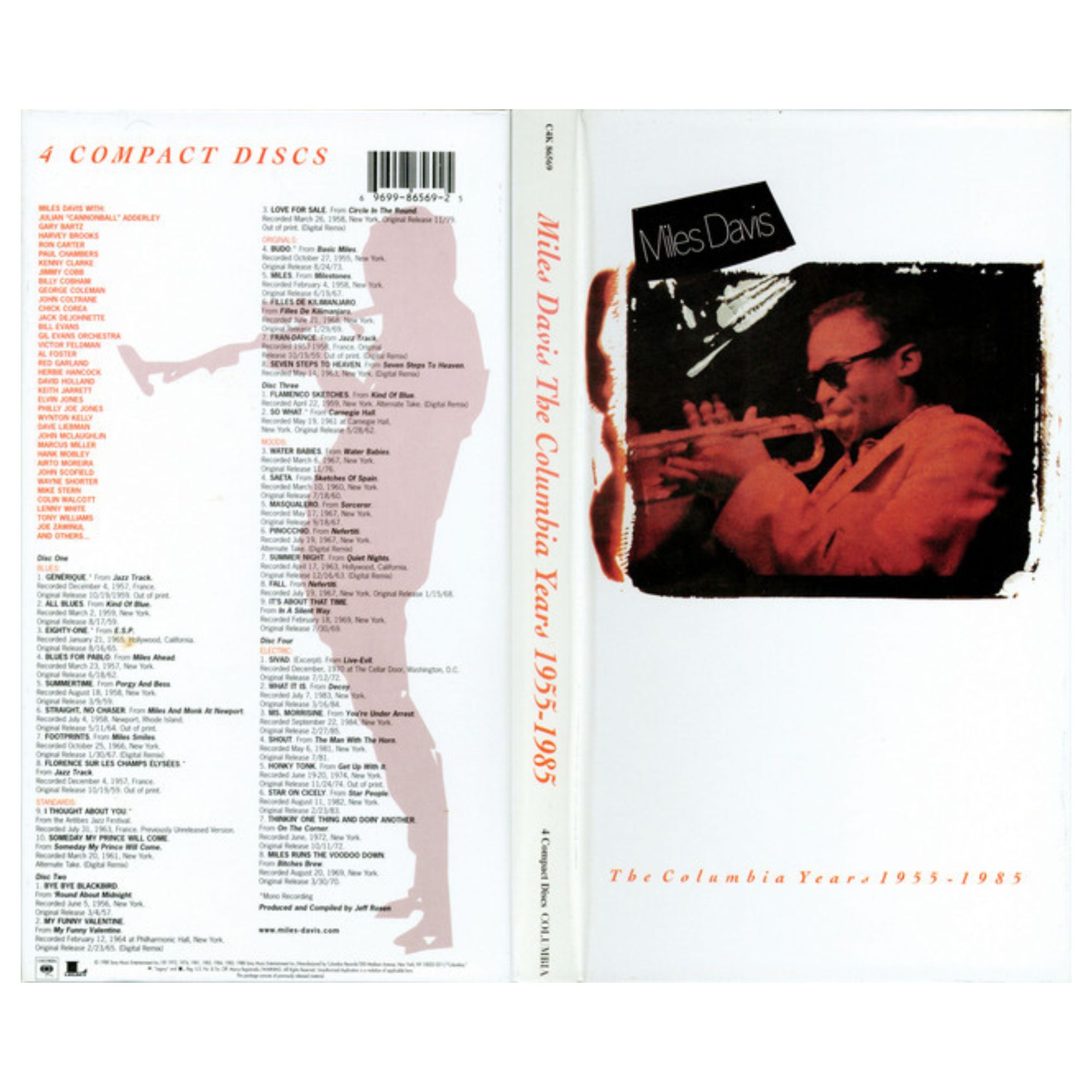 Miles Davis - The Columbia Years 1955-1985 (Deluxe Long Box) (4 CD)