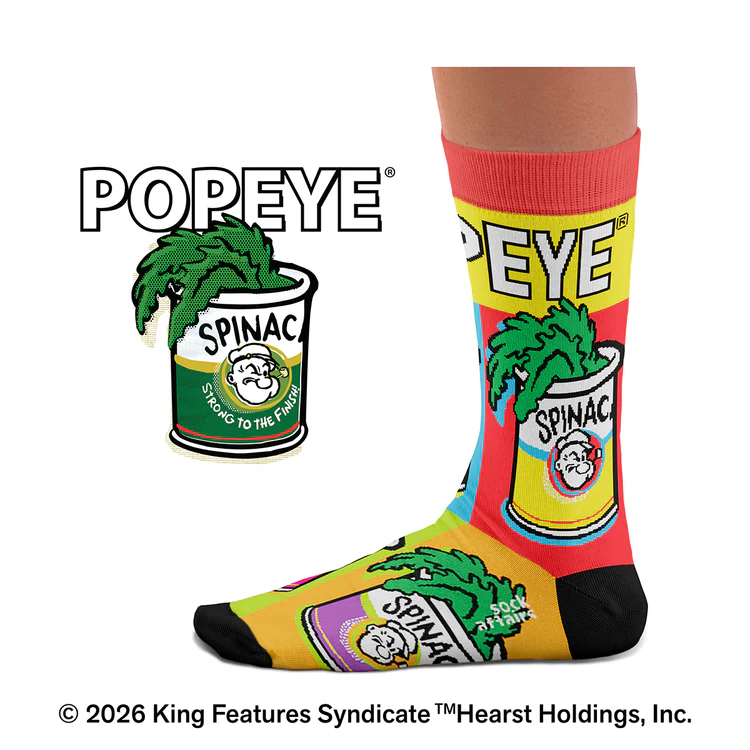 Sock Affairs - Popeye Spinach Can