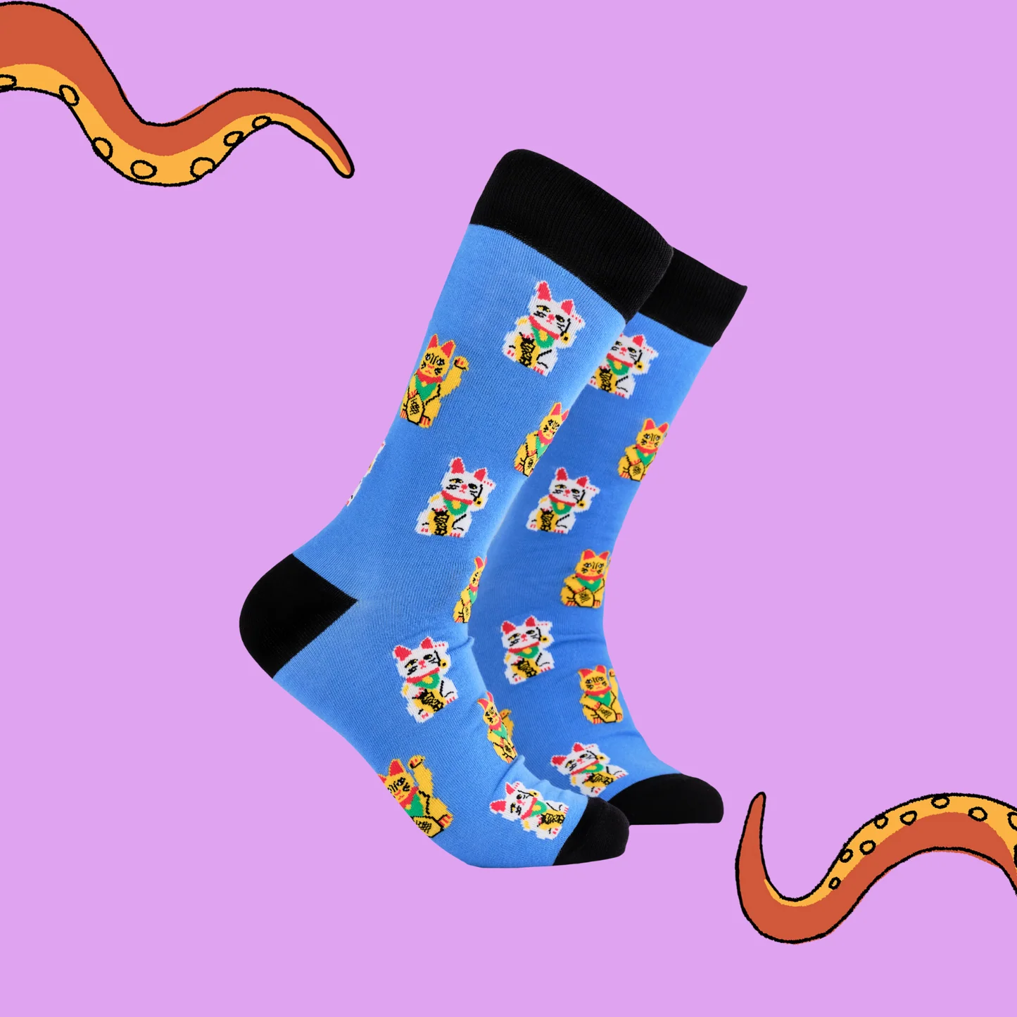 Socktopus - Lucky Cats