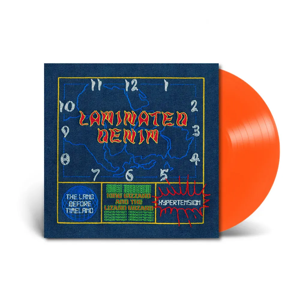King Gizzard & The Lizard Wizard - Laminated Denim (Orange Habanero Wax Vinyl)