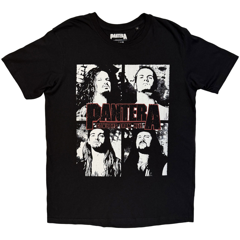 Pantera - Cowboys From Hell Flames Back Print