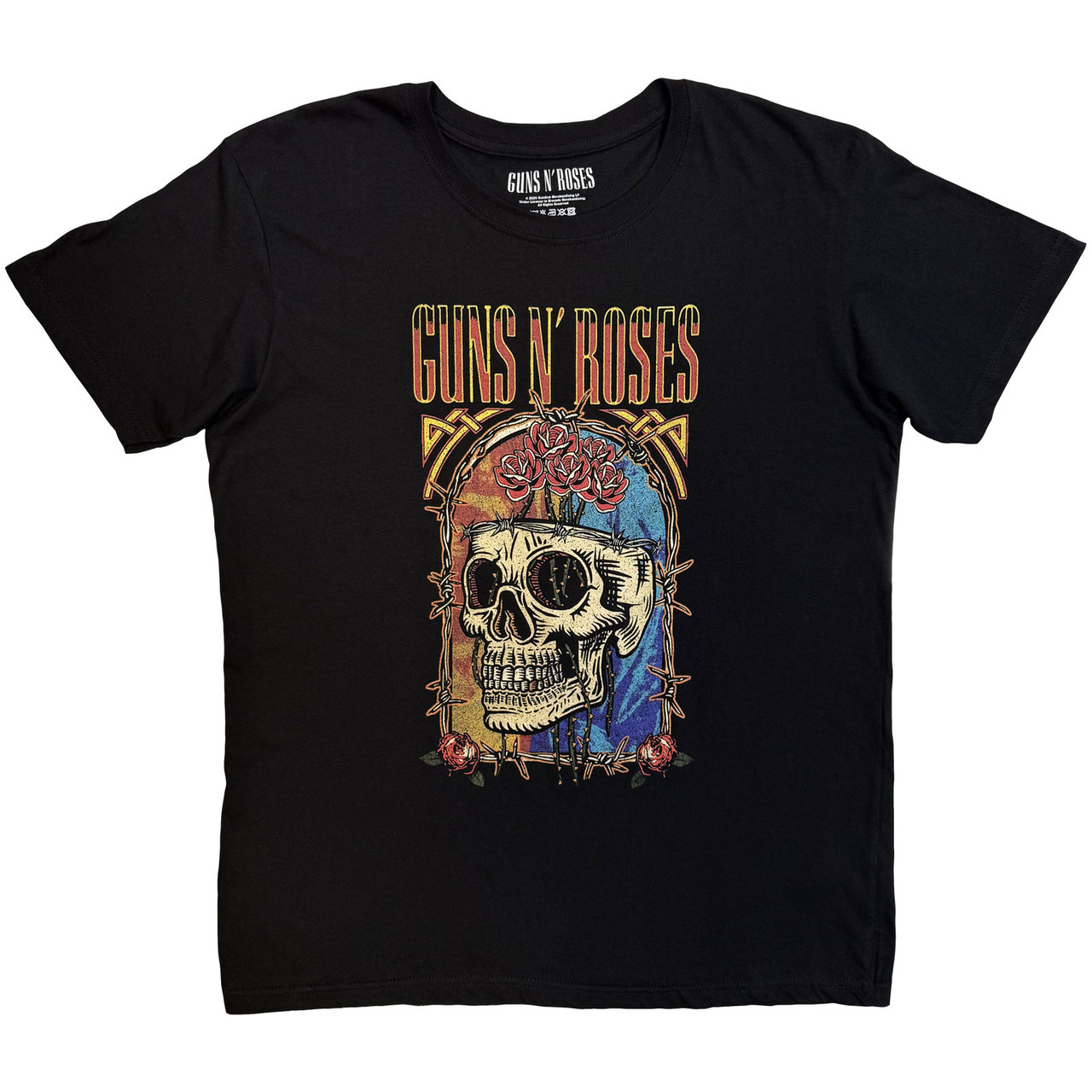 Guns N' Roses - North American Tour Skull Back Print