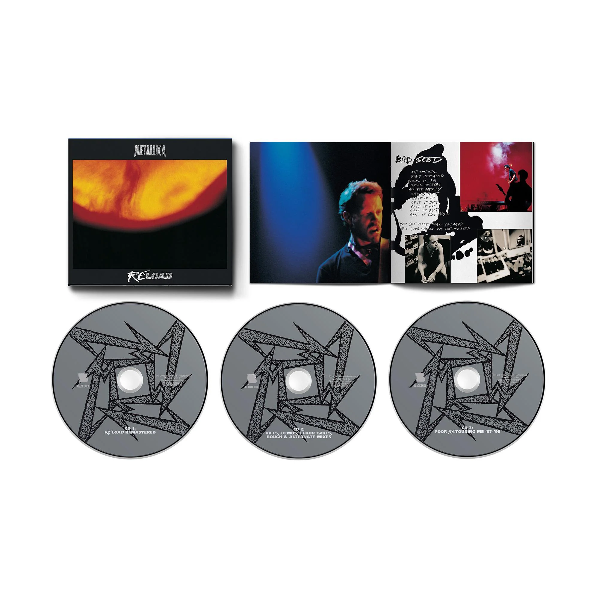 Metallica - Reload (Remastered) (Expanded 3CD Edition)