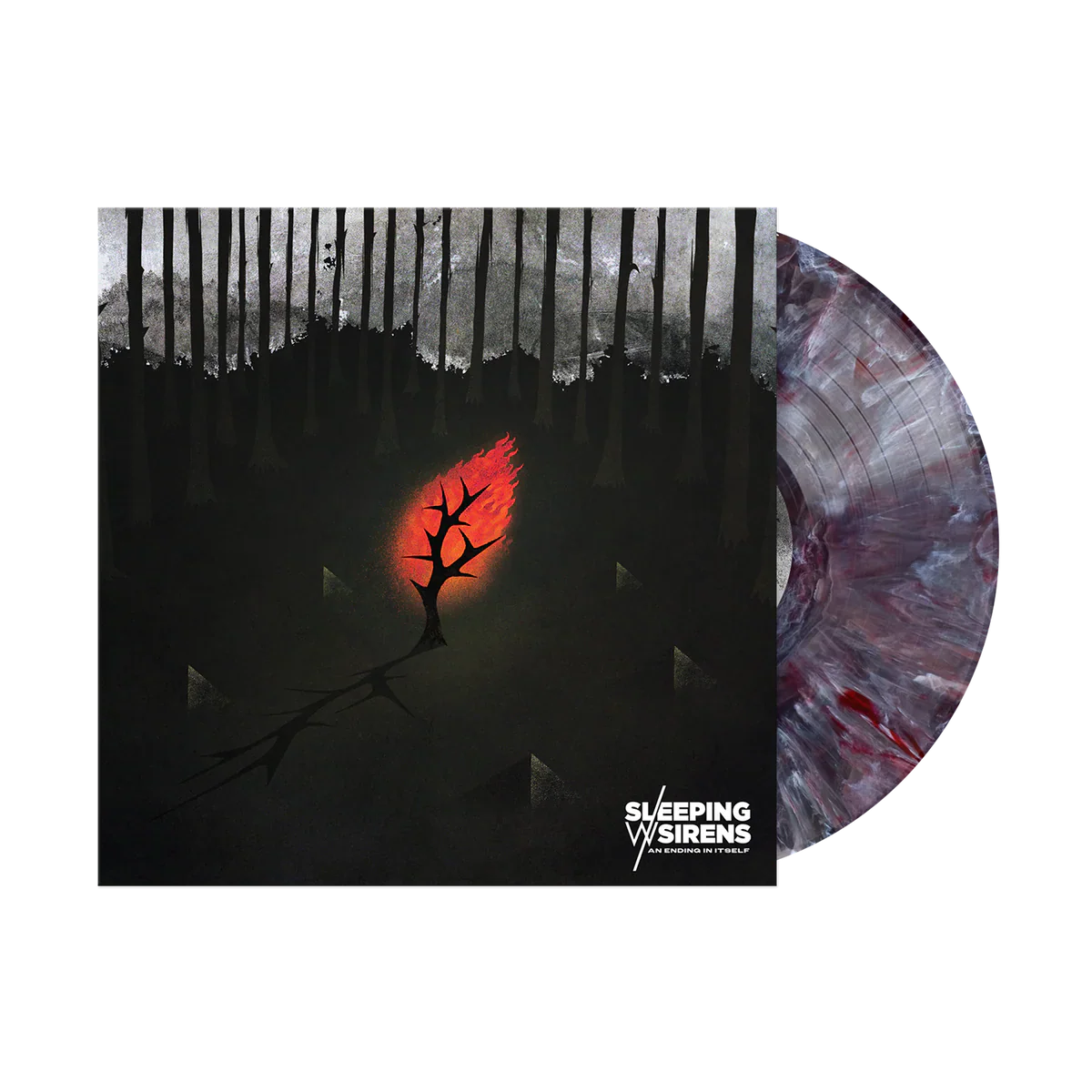 Sleeping With Sirens - An Ending In Itself (Limited Edition Black, White & Red Swirl Vinyl)