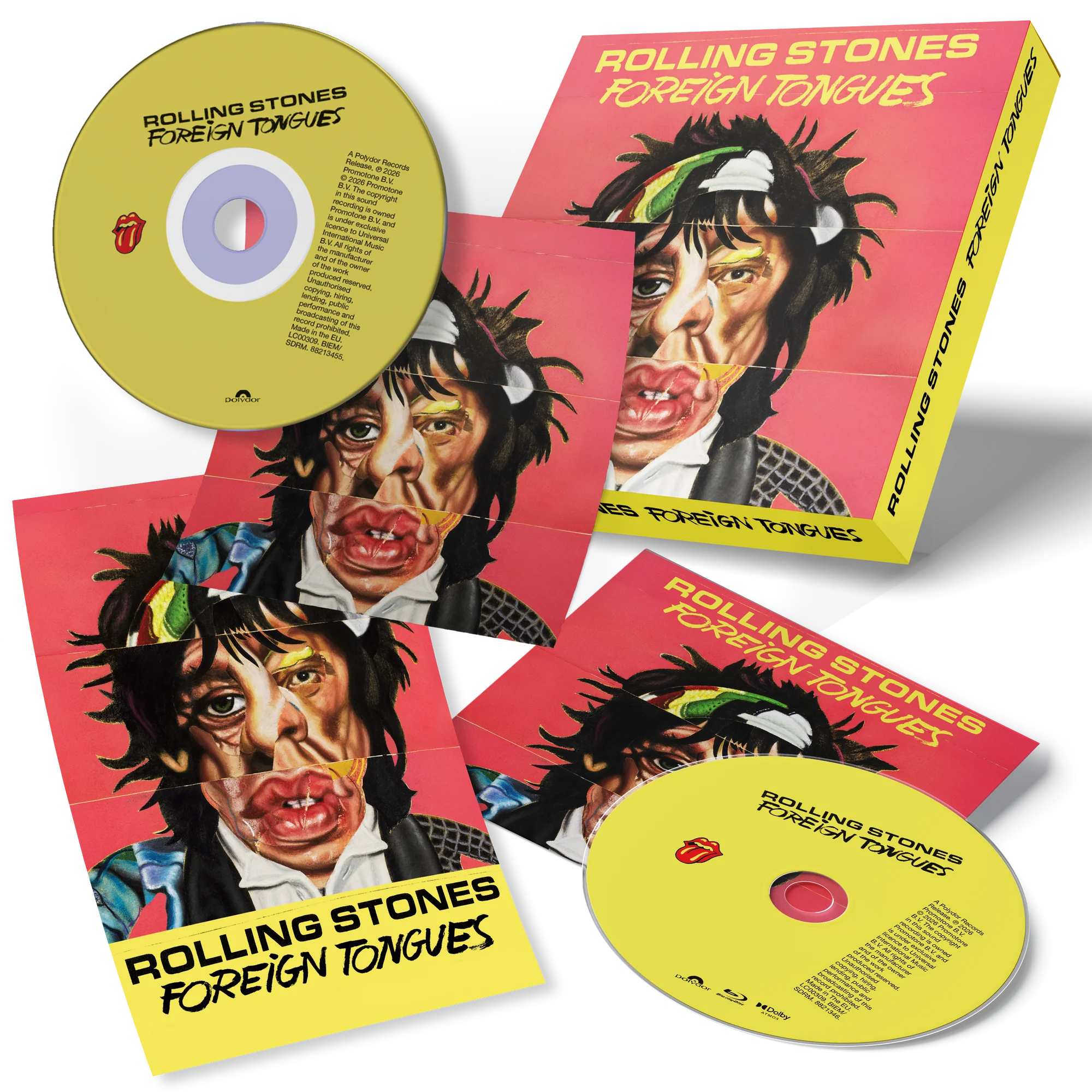 The Rolling Stones - Foreign Tongues (CD + Blu-Ray)