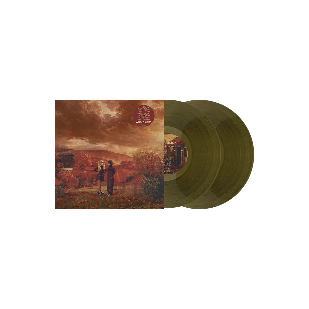 Domi & JD Beck - WHO ASKED? (Transparent Olive Vinyl )