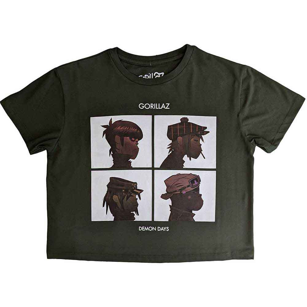 Gorillaz - Demon Days Crop Top