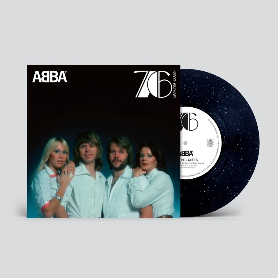 ABBA - Dancing Queen (50th Anniversary 10'' Sparkling Black Vinyl)