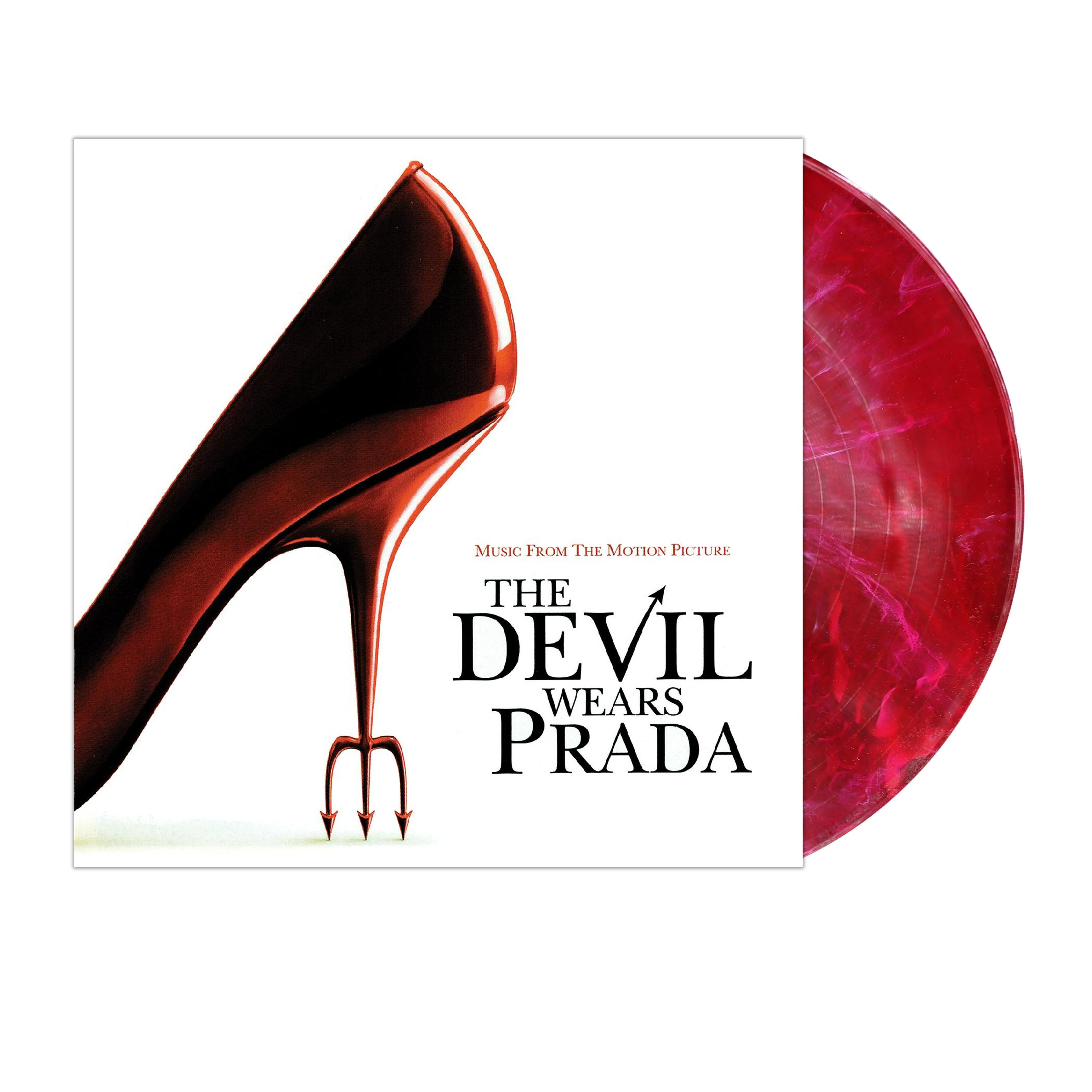 Various - OST "The Devil Wears Prada" (Red With White Swirl Vinyl)