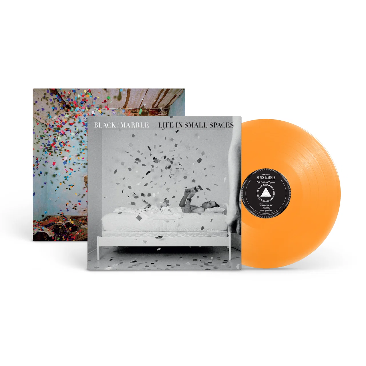 Black Marble - Life in Small Spaces (Transparent Orange Vinyl)