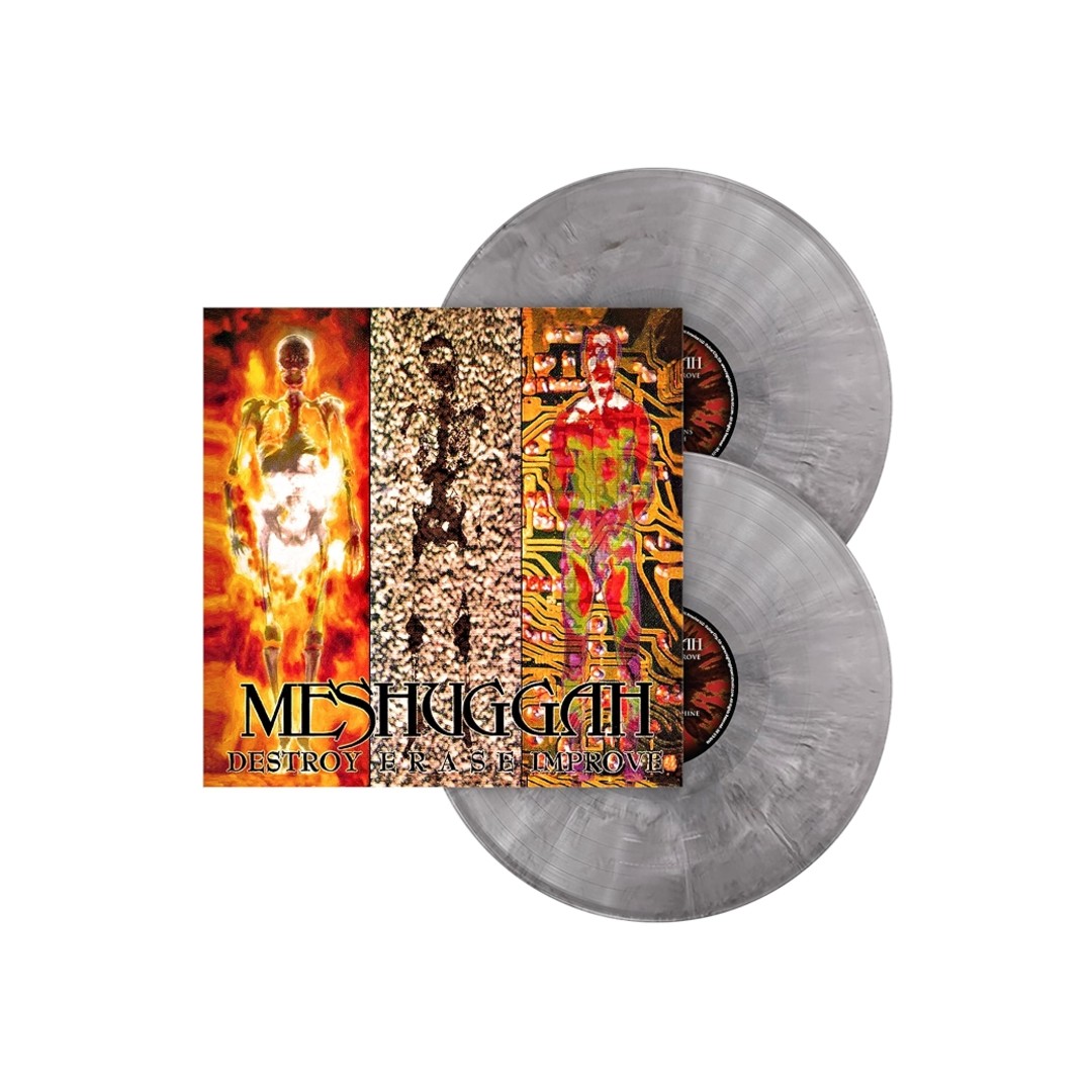 Meshuggah - Destroy Erase Improve (30th Anniversary Edition Gray, Black & White Marble Vinyl)