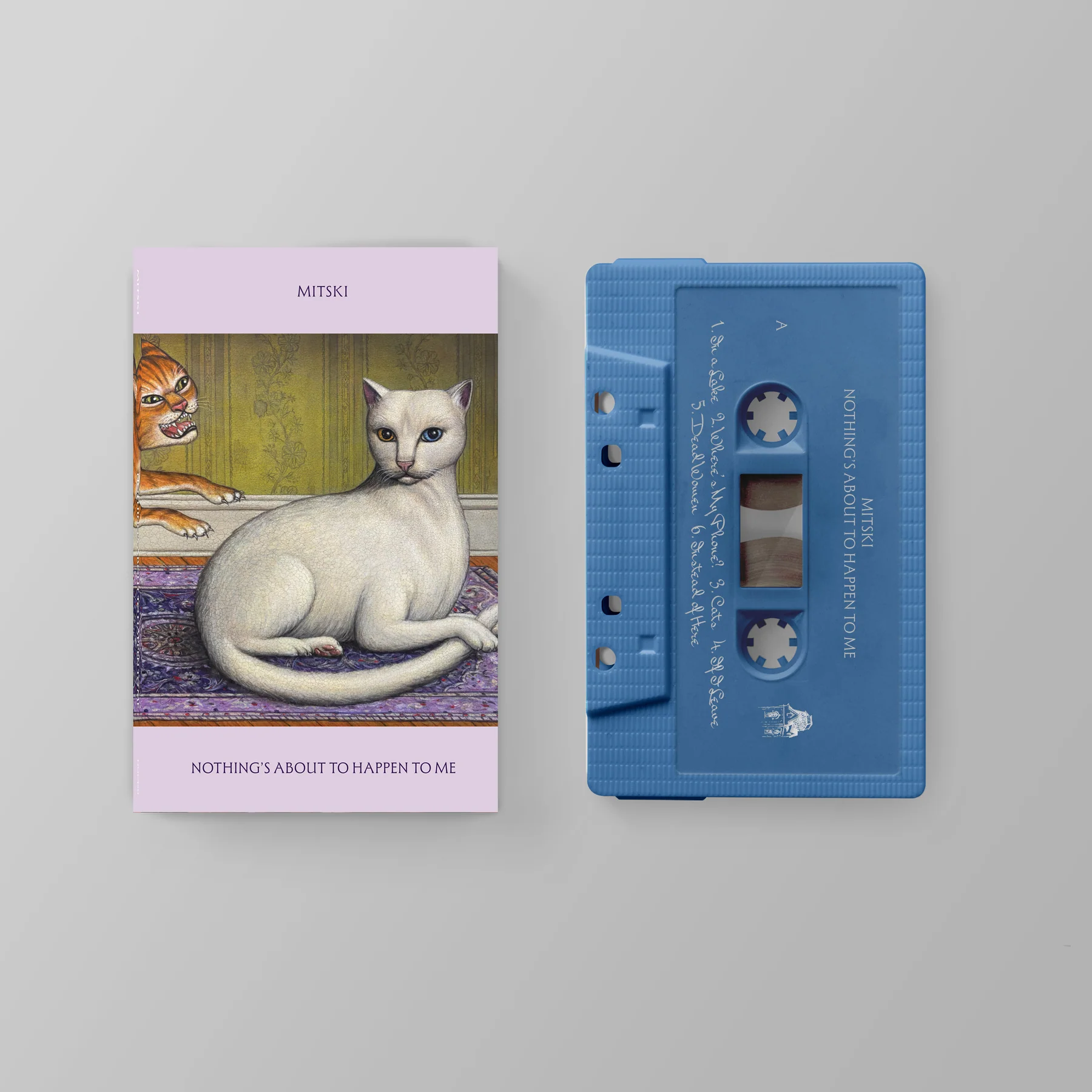 Mitski - Nothing's About to Happen To Me (Blue Cat Eye Cassette) - image 2
