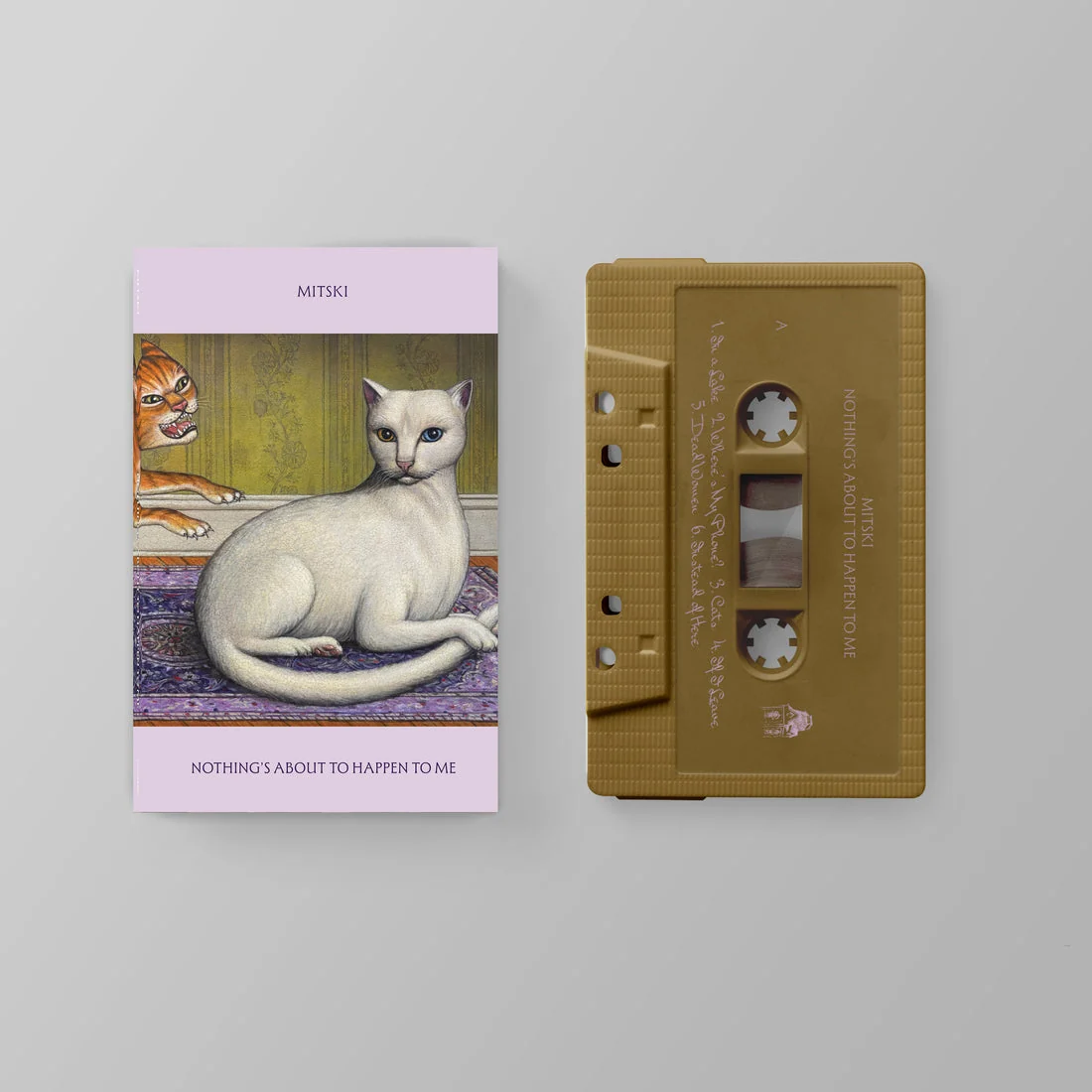Mitski - Nothing's About to Happen To Me (Blue Cat Eye Cassette) - image 3