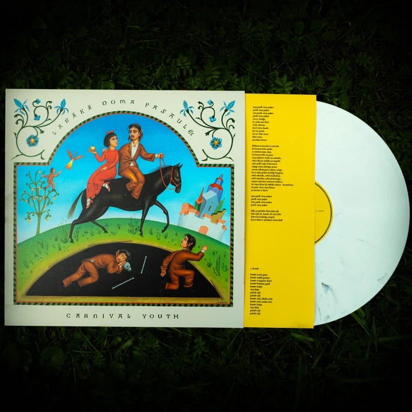 Carnival Youth - Labākā Doma Pasaulē (White Marbled Vinyl)